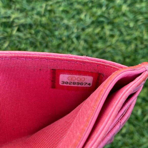 Chanel Leather Pink Card Holder Wallet - Picture 5 of 5